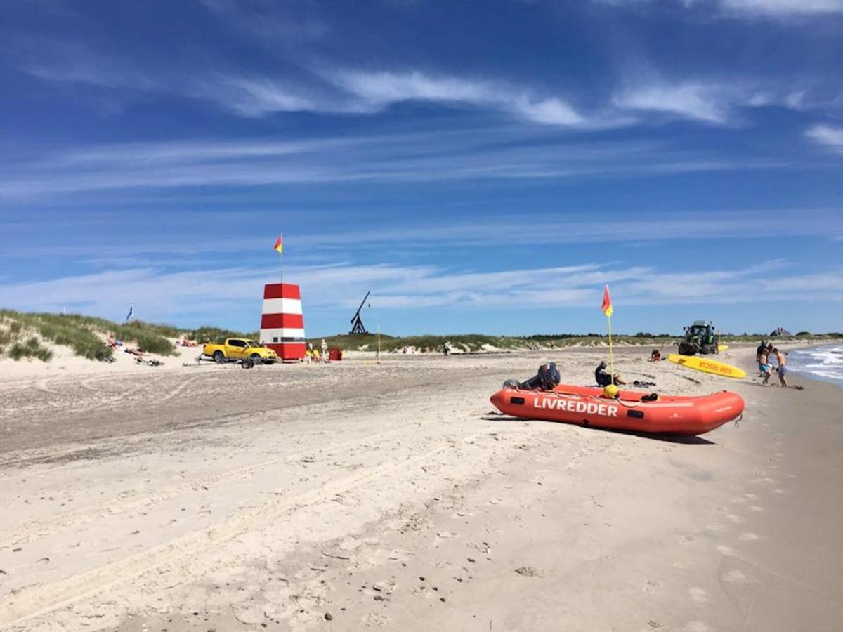 Ferie Lejlighed I Skagen -Huset Med Den Gronne Dor Luaran gambar
