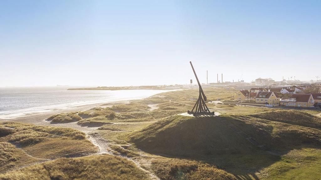 Ferie Lejlighed I Skagen -Huset Med Den Gronne Dor Luaran gambar